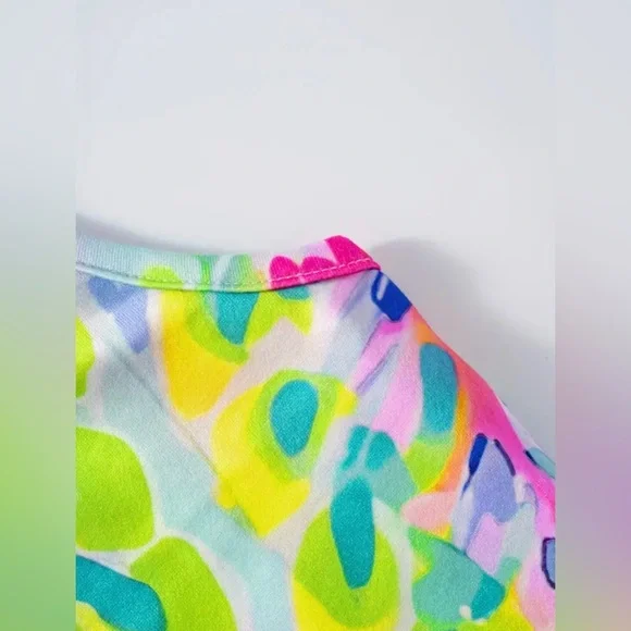 Lilly Pulitzer Colorful Sleeveless Maxi Dress Beach Cover Up - Picture 7 of 7